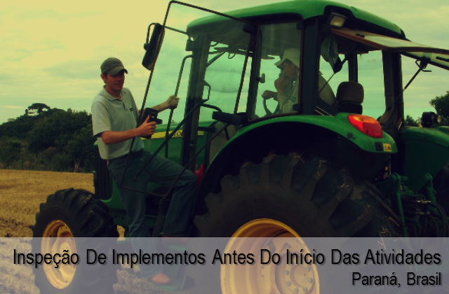 Inspeção de implementos antes do início das atividades - Paraná, Brasil