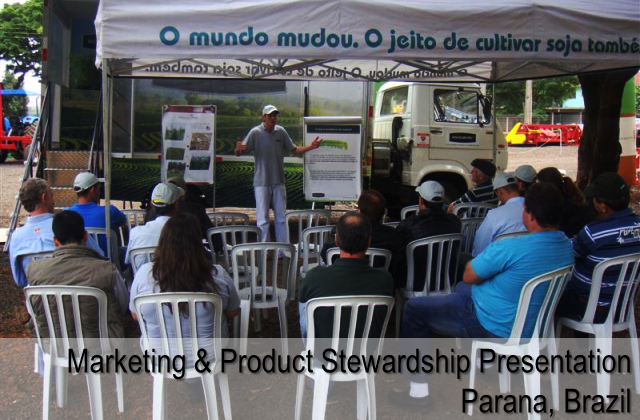 Marketing and product stewardship presentation - Parana, Brazil